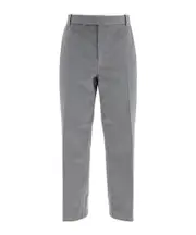 Thom Browne Pressed Crease Tapered Leg Chinos 2,3,4 medium gray