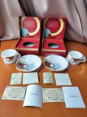 Noritake Frank Lloyd Wright Coffee Cup Saucer 2 Sets
