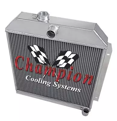 1949 -52 Plymouth, Dodge, Chrysler & DeSoto 3 Row SubZero Radiator, Straight 6 (for: Chrysler)