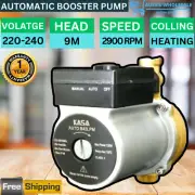 Kasa 120W Auto Brass Hot Water Booster Circulation Pump Pro Series Gravity Fed