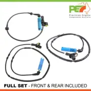 4x New * PEC * Front & Rear Wheel Speed Sensors For BMW 320i E46 2.2L M54 226S1 (for: BMW)