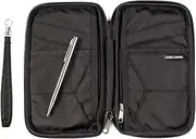 [Zero Grid] Passport Wallet - Travel Document Holder w/RFID Blocking