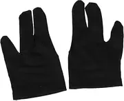 CORHAD 10pcs Three Finger Billiard Gloves Breathable Pool Gloves for Men Women Elastic Hand Accessory for Enhanced Control and Comfort Snooker Games Left and Right Hand Fit