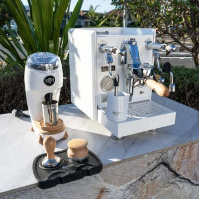 BELLEZZA GIULIA IN CUSTOM WHITE + BREWSPIRE DESIGNS & NICHE ZERO WHITE + PREC...