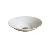 410*410*160mm Poseidon PIS4141 Gloss White Ceramic Round Insert Basin