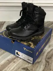 Bates RAIDE WP Leather Military Combat Security Zip Boot E05148 Sz 9 Weather P