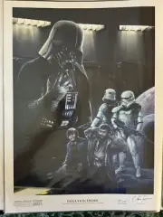 Star Wars Celebration limited art print Vader "Execution Order" by Chris Trevas