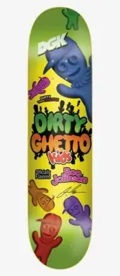 DGK Boo Johnson Convenience Store Sour Patch Kids 8.0" Skateboard Deck RARE
