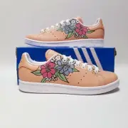 Adidas Stan Smith Women's Shoes Originals Athletic Sneakers Blush White GV7895