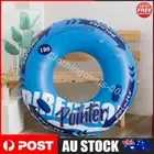 Thickened Swim Ring Float with Handle Pool Floats for Kids Adults (120# Blue)