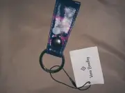 Vera Bradley Leather Strap Key Ring