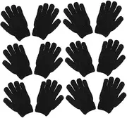 [WATIIFUFU] 6 Pairs Exfoliating Mitts Bath Gloves for Shower Dead Skin Scrubber Exfoliating Mitts for Back Hand Scrubber Glove Reusable Washable Deep Clean