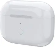 Wireless Charging Case Replacement Box for AirPods 3rd Gen Charging Case Compatible with AirPods 3 Gen with Bluetooth Pairing Sync Button(No Earbuds) White (for 3rd Gen)