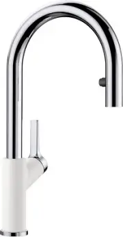 Blanco - 526391 - Urbena Pull-Down 1.5 GPM - Chrome/White