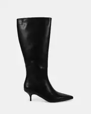ORACLE Black Smooth Long Boots