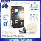 PHILIPS Hue A60 - White Ambiance - Filament Bayonet Globe - B22 - Dimmable