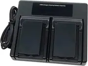 USB LCD Dual Charger +2X 1800mah Battery for EN-EL20 EN-EL20a MH-27 Nikon One 1 J1/1 J2/1 J3/1 S1/1 V3 COOLPIX P950 P1000 A AW1 Camera
