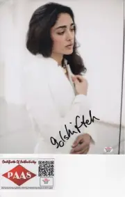 GOLSHIFTEH FARAHANI SUPERB SIGNED DEMURE PHOTO PAAS