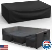 Patio Furniture Covers Waterproof for Coffee Table Cover, Heavy Duty Durable