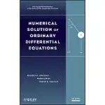 NUMERICAL SOLUTION OF ODES