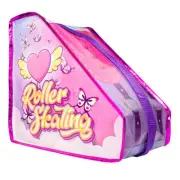 Crazy Skates HEARTS Skate Bag - Girls Quad Rollerskates Roller Inline Blades Ice
