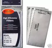 Miele SF-SAC 20, SF-SAC 30, High Efficiency Filters,1 pack of 3, Part 905