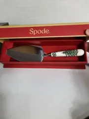 Spode Christmas Tree Cake Slice 10.5" Pie Server Utensil Serving Slicer NIB