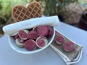 Handcrafted Clay Guest Soaps, 30g, Natural Ingredients with Essential Oils, Ochre and White. (Emu Bush Tea Tree 30g (Single))