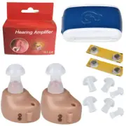 Adjust Invisible Mini In Ear Digital Hearing Aids Sound Voice Amplifier Enhancer
