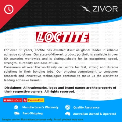 New LOCTITE 277 Threadlocker High Strength Red 50ml 232658
