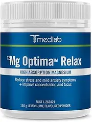 Mg Optima Relax, Lemon Lime - 150g