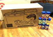 NEW! Whirley-Pop Popcorn Popper Hand Crank Red Popping Machine w/ 8 Seasonings