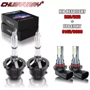 For 2001-2006 BMW 330Ci D2S Xenon HID Headlight hi/lo + 9006 Fog Light Bulbs