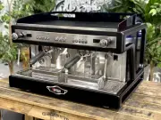 WEGA AIRY EVD 2 GROUP BRAND NEW BLACK ESPRESSO COFFEE MACHINE COMMERCIAL CAFE