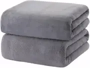 Ultra Soft Towel Set,Highly Absorbent,Quick Drying Bath Towels Large Grey Bath Towel Set 2pcs