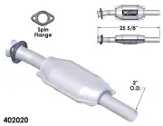 Catalytic Converter For 1985 Ford Tempo 2.3L L4 GAS U/K (for: Ford)