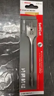 Bosch SPADE BIT 152mm Length, SC Metric Short Series 22mm 2608588619