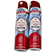 2 Pack Old Spice Dry Spray XL Aluminum Free Deep Sea Deodorant Spray 4.3oz