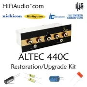 ALTEC 440C tube restoration recap repair capacitor upgrade rebuild kit set