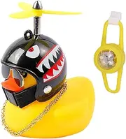 Kids Yellow Duck Decor, Ornaments Duck Shape Duck Decor Cycling Tool, Duck Figurine Cycling Tool for Motorcycle Scooter Mountain Puchen