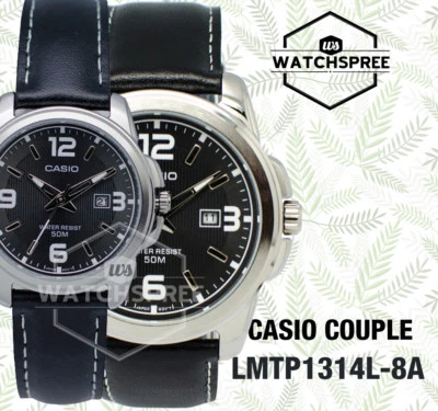 Casio Couple Watch LTP1314L-8A MTP1314L-8A