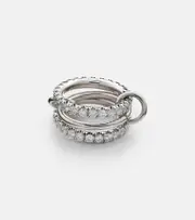 [Spinelli Kilcollin] Spinelli Kilcollin Juno 18kt white gold ring with diamonds N silver
