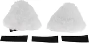 X AUTOHAUX Motorcycle Helmet Accessories Decoration 3D Cat Ears for Motorcycle Bicycle Skiing Helmets White Plush Sticker 1 Set