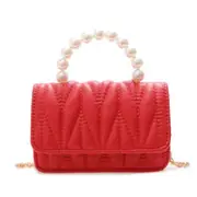 Girls Mini Purses 2021 Cute Crossbody Bags for Kids Small Coin Wallet Pouch Baby Girl Party Pearl Hand Bags Tote Gift