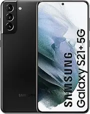 Samsung Galaxy S21 Plus 5G (G996) 256GB Black (GLXS21P5G256GBBLKAN) (Renewed)