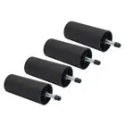 4x Bed Riser Table Lifts Furniture Square Feet Plinth Floor Protector 100mm
