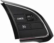LUMIXE Car Cruise Control Button, for Mitsubishi, for Trito, for Outlander, for Xpander, for Strada Cruise Control Switch Steering Wheel Button Audio Volume Switch Auto Parts Car Steering Wheel Switch