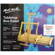 AU Mont Marte Table Top Box Easel with drawer School/Function Students Artist