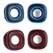 Pair D-015 USB2.0 Speaker Mini Horn Desktop Computer Laptops Phone Loudpeaker
