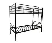 City Single/Single Bunk Bed (Black)